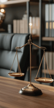 Waga sprawiedliwości – dokumenty i procedura sądowa